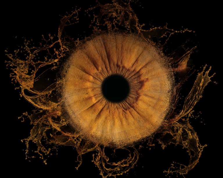 photo yeux bordeaux